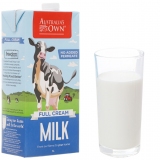 Sữa tươi nguyên kem không đường Australia's Own hộp 1 lít