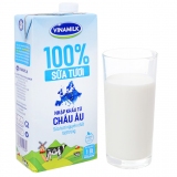 Sữa tươi nguyên chất không đường Vinamilk Nhập khẩu 100% hộp 1 lít