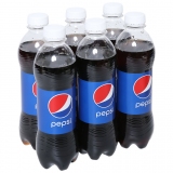 6 chai nước ngọt Pepsi Cola 390ml thumb